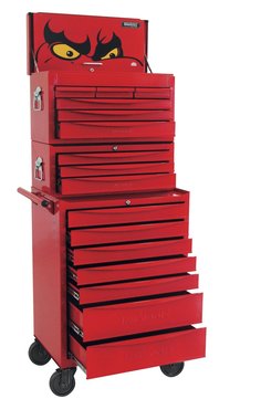 Tool trolley 16 drawers