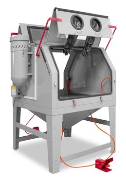 Sandblast cabinet 1200 liter