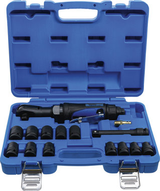Air Ratchet Wrench Set 12.5 mm (1/2) 102 Nm 14 pcs
