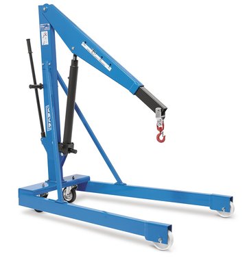 Garage crane 1 ton with pump