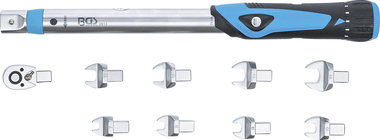Torque Wrench Set 6.3 mm (1/4) 10 - 50 Nm 10 pcs.