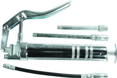 Pistol Type Grease Gun, 120 ccm, incl. accessories