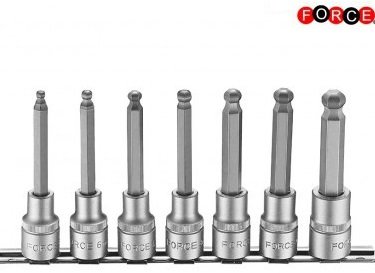 1/2 Hex ball point socket bit set 7-pcs