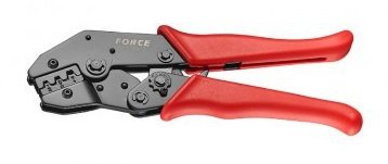 Crimp pliers for non-insulated terminals