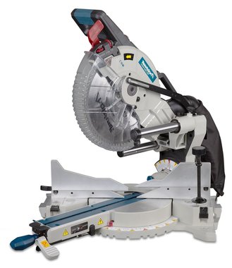 Professional crosscut and mitre saw with speed variator