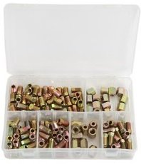 Brake line nuts assortment 135 pcs