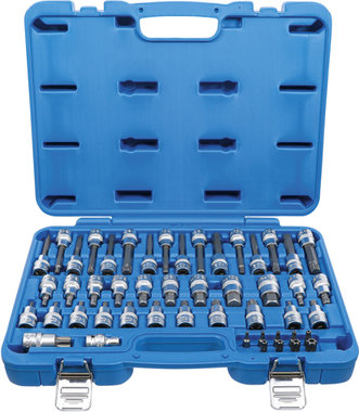 Bit Socket Set 12.5 mm (1/2) Drive, 8 mm (5/16) Drive 49 pcs