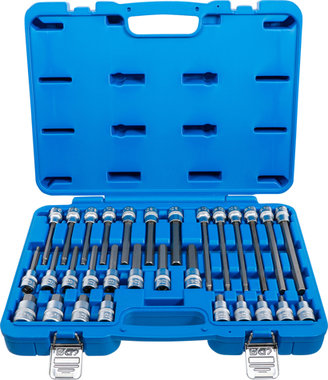 Bit Socket Set 12.5 mm (1/2) Drive internal Hexagon 30 pcs