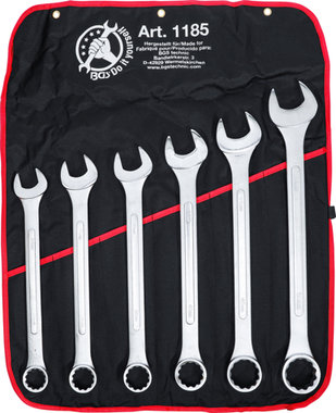 Combination Spanner Set XXL 34-50 mm 6 pcs