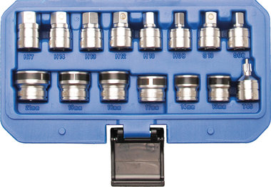 Magnetic Sockets for Oil Drain Screws 15 pcs
