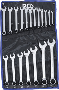 Combination Spanner Set 8 - 32 mm 19 pcs