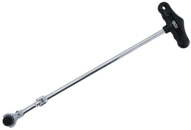 Flexible Ratchet with T-Handle external square (1/4)