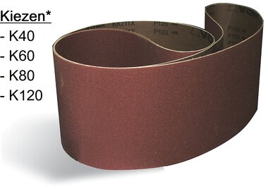 Abrasive belts metal / wood 150x2000mm