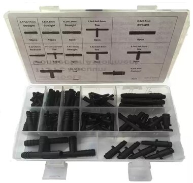 Vacuum Connector Assortment 113pc