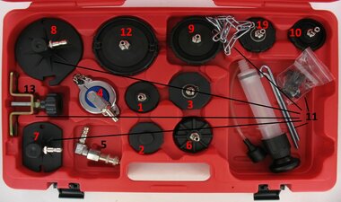 Adapter kit for brake bleeders