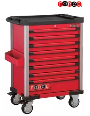 Red 8-Drawer Tool Carrier with 376 Tools