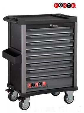 8-drawer tool trolley with 286 tools