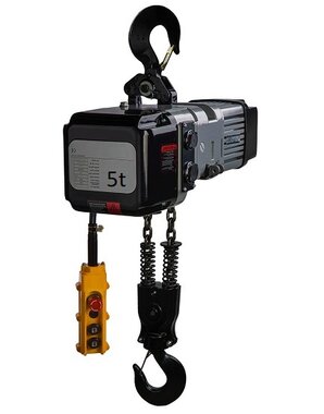 Electric chain hoist 400V 5 tonne single speed hoist