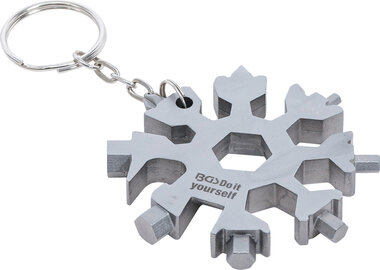 Multi-function Tool Snowflake 18-in-1 Stainless Steel