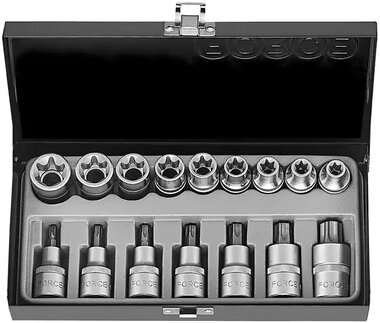 Star socket set 16pc