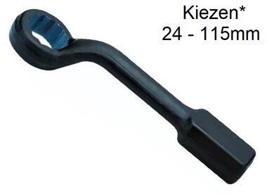 Slogging wrench, deep offset 24-115mm