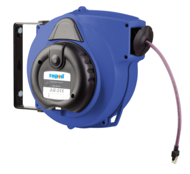 Professional Automatic cable reel with 15 m LAN cable