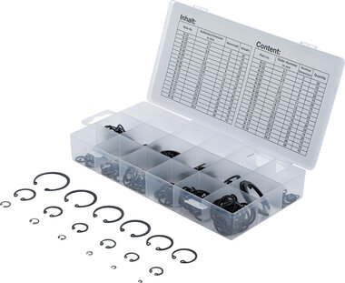 300-piece Internal Circlip Assortment, 3-32 mm