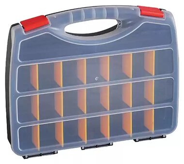 Combo box with 21 compartments