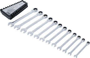 Ratchet Combination Wrench Set 8 - 19 mm 12 pcs