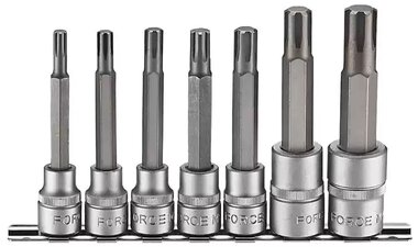 Socket set Ribe 3/8 & 1/2 7-piece