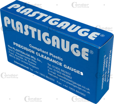 Precision Clearance Gauge Plastigauge blue 10-pcs