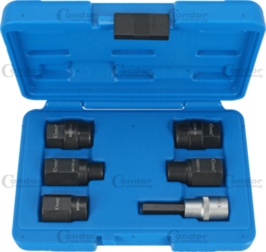 Diesel Injector Thread Adapters 6-pcs M14-27