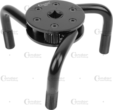 Three Arm Heavy Duty Oil And Air Filter Wrench 1/2 diameter 80-140mm