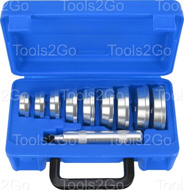 Bearing and Seal Driver Set 10-pcs diameter 40-81mm