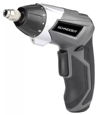 Cordless compact screwdriver with 54 bits 3.6V