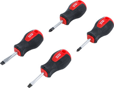 Carburetor Screwdriver Set Slot SL / Cross Slot PZ Blade Length 40mm 4 pcs