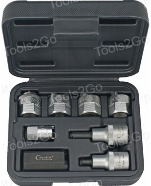 Strut Nut and Clamp Expander Socket Set 8-pcs