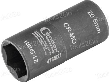 Special Wheel Nut Socket 1/2, SW20.5 + 21.5mm