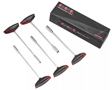 T-handle cap screwdriver 5-piece