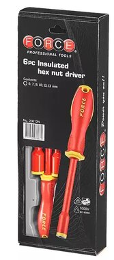 Cap Screwdriver Set Insulated 6-piece