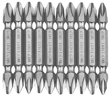 Double Philips 1/4 bit PH.2 10-piece