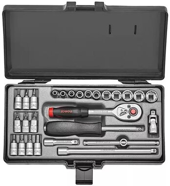 1/4 Socket set 28pc