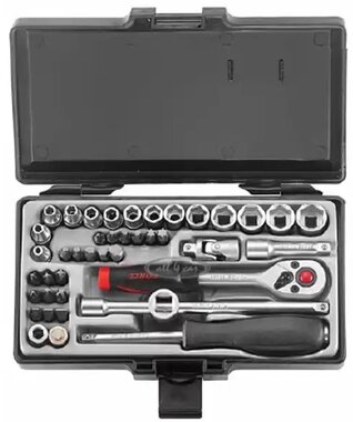 Socket set 1/4 - 6-Socket 42-piece