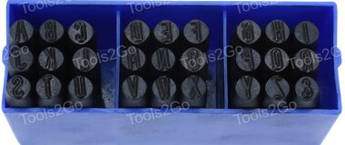 Letter Stamp Set 27-pcs 8mm