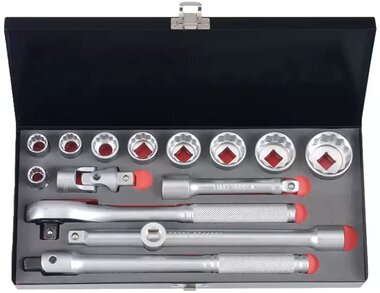 1/2 Whitworth socket set 15-piece