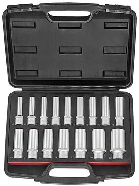 1/2 Cap set 6-sided long 16-piece