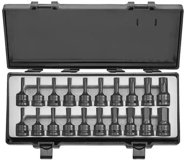 1/2 Power Nuts Set Inbus 20-piece