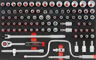 Sockets combination set 1/2 - 88-piece (EVA)