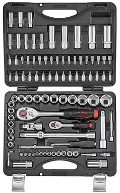 Socket set 12-sided 94-piece