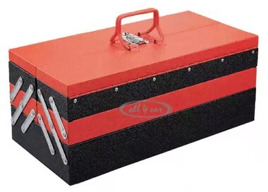 Sturdy steel 3 piece tool box